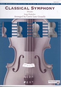 Classical Symphony Prokofiev/gruselle (etling So) Sheet Music Songbook