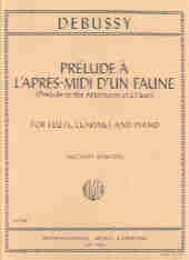 Debussy Prelude A Lapres Midi Dun Faune Sheet Music Songbook