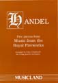 Handel Music From Royal Fireworks Score Sheet Music Songbook