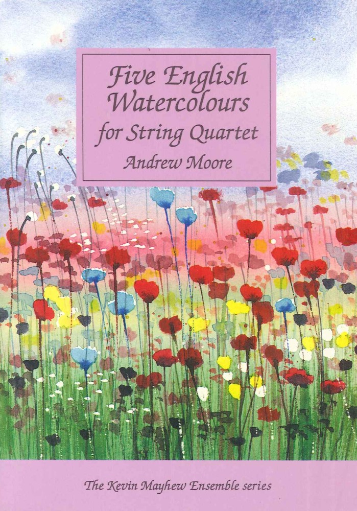 Moore 5 English Watercolours String Quartet Score Sheet Music Songbook