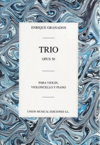 Granados Trio Op50 Violin/cello/piano Set Of Parts Sheet Music Songbook