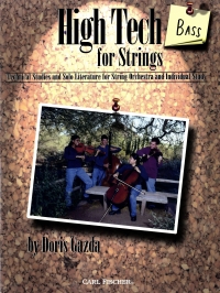 High Tech For Strings Gazda String Bass Part Sheet Music Songbook