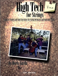 High Tech For Strings Gazda Viola Part Sheet Music Songbook