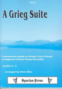 Grieg Suite Allen String Ensemble Sheet Music Songbook