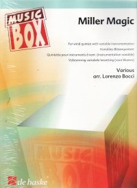 Miller Magic Bocci Wind Quintet Music Box Sheet Music Songbook