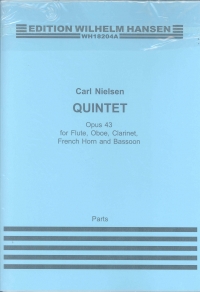 Nielsen Quintet For Wind Op43 Set Of Parts Sheet Music Songbook