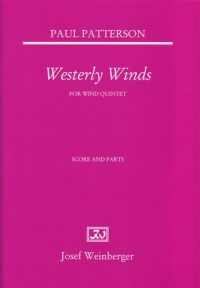 Patterson Westerly Winds Wind Quintet Score/pts Sheet Music Songbook