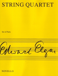Elgar String Quartet Op83 Parts Sheet Music Songbook