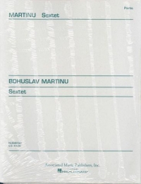 Martinu String Sextet 2vln/2vla/2vlc Parts Sheet Music Songbook