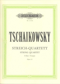 Tchaikovsky String Quartet No 2 Fmaj Op22 Parts Sheet Music Songbook