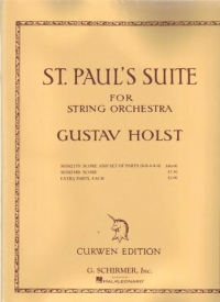 Holst St Pauls Suite Score And Parts Sheet Music Songbook