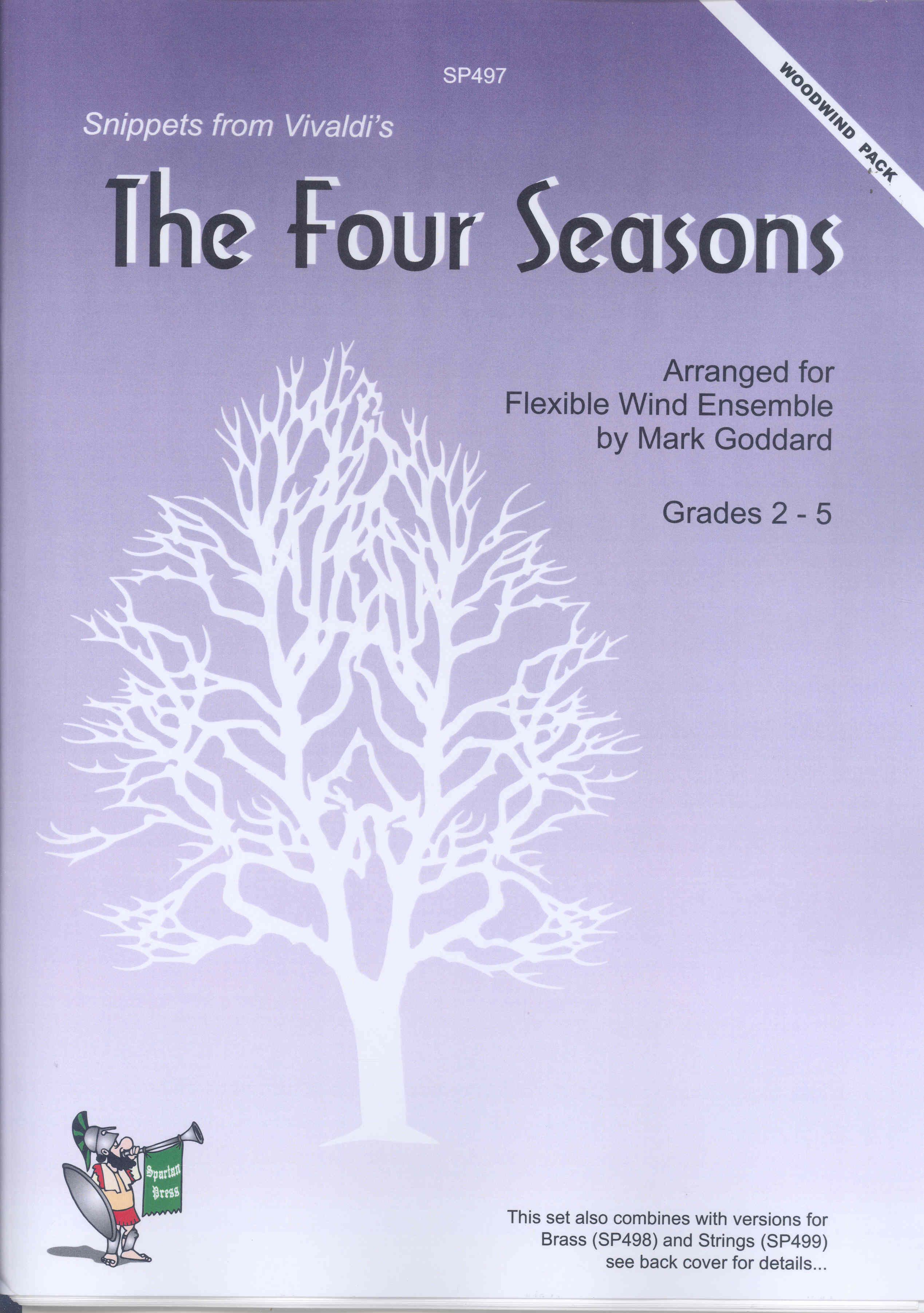 Four Seasons Vivaldi Arr Goddard G2-5 Sheet Music Songbook