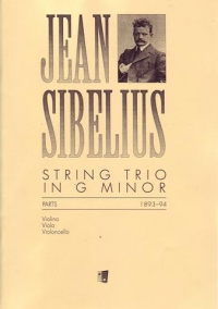 Sibelius String Trio Gmin Parts Sheet Music Songbook
