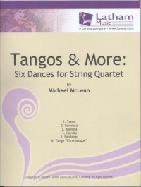 Latham Tangos And More Score/parts  String Quartet Sheet Music Songbook