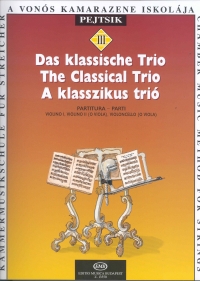 Classical Trio Strings Pejtsik Vol 3 Sheet Music Songbook