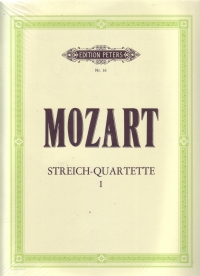 Mozart Quartets Complete (moser/becker) Vol 1 Sheet Music Songbook