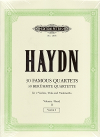 Haydn String Quartets Complete Vol 2 16 Famous Sheet Music Songbook