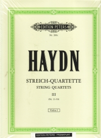 Haydn String Quartets Complete Vol 3 20 Quartets Sheet Music Songbook
