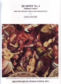 Janacek String Quartet No2 (intimate Letters) Pts Sheet Music Songbook