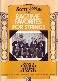 Joplin Ragtime Favourites For Strings 1st Violin Sheet Music Songbook