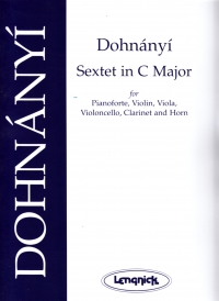 Dohnanyi Sextet Op37 Score & Pts Sheet Music Songbook