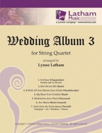 Wedding Album 3 String Quartet Latham Parts Sheet Music Songbook