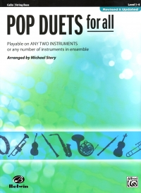 Pop Duets For All Cello/bass Sheet Music Songbook