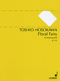 Hosokawa Floral Fairy String Quartet Sheet Music Songbook