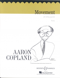 Copland Movement For String Quartet Parts Sheet Music Songbook