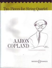 Copland 2 Pieces For String Quartet Parts Sheet Music Songbook