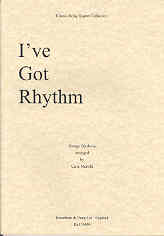 Gershwin I Got Rhythm String Quartet (martelli) Sheet Music Songbook