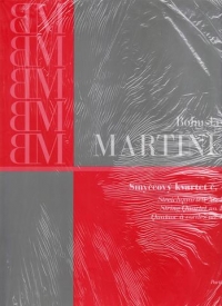 Martinu String Quartet No 4 Set Of Parts Sheet Music Songbook
