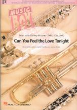 Can You Feel The Love Tonight Wind Quint Music Box Sheet Music Songbook