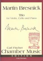 Bresnick Trio Vn/vc/pf Sheet Music Songbook