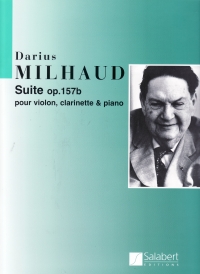 Milhaud Suite Op157b Sc & Pts Sheet Music Songbook