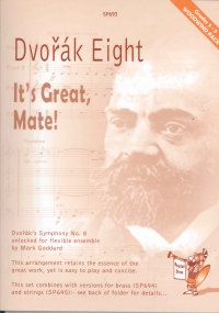 Dvorak 8 Classics Unlocked Flexible Ensemble Sheet Music Songbook