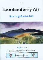 Londonderry Air Mcconnell String Quartet Sheet Music Songbook