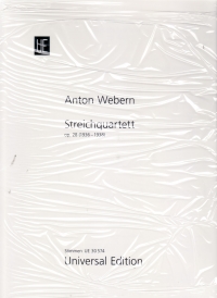 Webern String Quartet Op28 Parts Sheet Music Songbook