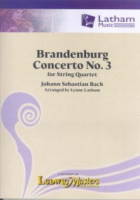 Bach Brandenburg Concerto No 3 String Quartet Sheet Music Songbook