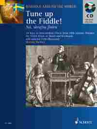 Baroque Around The World Tune Up The Fiddle + Cd Sheet Music Songbook