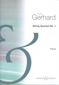 Gerhard String Quartet No 1 Set Of Parts Sheet Music Songbook