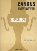 Canons Violin Book Currier Sheet Music Songbook