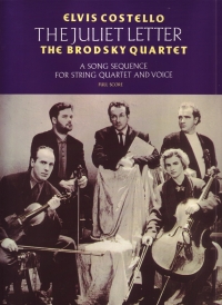 Costello Juliet Letters String Quartet/voice Fsc Sheet Music Songbook