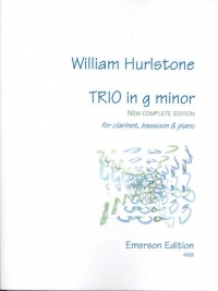 Hurlstone Trio Gmin Cl/bsn/pf Sheet Music Songbook