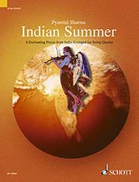 Indian Summer Sharma Schott String Quartet Sheet Music Songbook