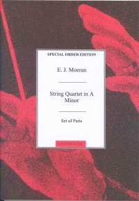 Moeran String Quartet Amin (parts) Sheet Music Songbook
