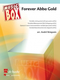 Forever Abba Gold Variable Wind Quartet Music Box Sheet Music Songbook