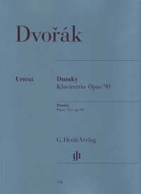 Dvorak Dumky Piano Trio Op90 Sheet Music Songbook