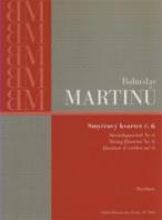Martinu String Quartet No 6 Study Score Sheet Music Songbook