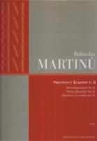 Martinu String Quartet No 6 Set Of Parts Sheet Music Songbook
